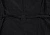Max Mara ITALY. MAX&Co. Black Nylon Belted Half Coat