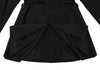 Max Mara ITALY. MAX&Co. Black Nylon Belted Half Coat