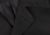 COMME des GARCONS JAPAN. Wool Stitched Black Trench Coat