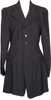 YOHJI YAMAMOTO JAPAN. Y's Navy Rayon Long Jacket