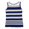 YOSHIE INABA L'EQUIPE JAPAN. NEW. NWOT. Grey, Blue Stripe Tank Top