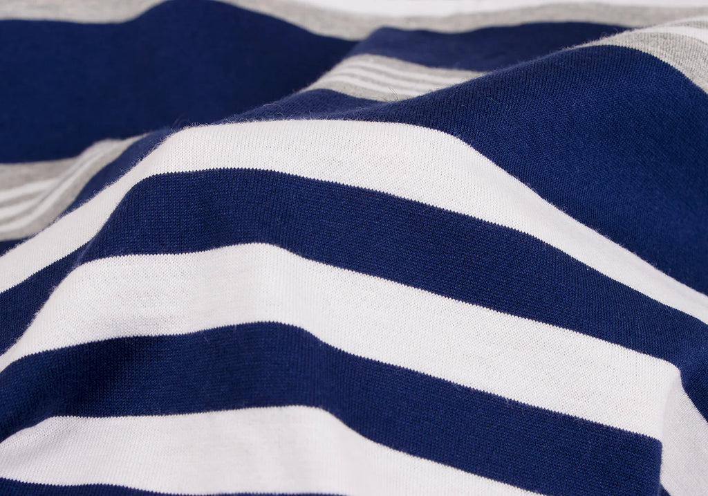 YOSHIE INABA L'EQUIPE JAPAN. NEW. NWOT. Grey, Blue Stripe Tank Top