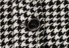 Max Mara  ITALY. WEEKEND White, Black Houndstooth Jacket