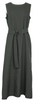 UNITED ARROWS JAPAN. closet story. Forest Green Sleeveless Belted Dress
