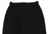 Yohji Yamamoto Japan.NOIR Black Poly Back Slit Maxi Skirt