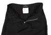 COMME des GARCONS JAPAN. TRICOT. Black Dyed Switching Skirt