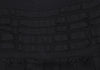 A/T ATSURO TAYAMA JAPAN. Black Frill Tuck Knit Dress