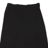 DONNA KARAN NEW YORK. DKNY. Black  Wool Long Skirt
