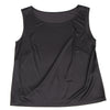 HIROKO KOSHINO  HIROKO BIS JAPAN. Black Mesh Front Crepe Design Shirt