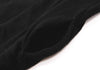 YOHJI YAMAMOTO JAPAN. Y's Black Wool Blend Sleeve Lining Dot Knit Dress