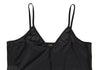 Jean-Paul GAULTIER PARIS. FEMME Black Semi Sheer Camisole Tunic / Mini Dress