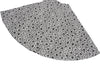COMME des GARCON JAPAN. ROBE DE CHAMBRE. White, Black Cotton Floral Velour Skirt