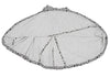 COMME des GARCON JAPAN. ROBE DE CHAMBRE. White, Black Cotton Floral Velour Skirt
