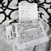 COMME des GARCON JAPAN. ROBE DE CHAMBRE. White, Black Cotton Floral Velour Skirt