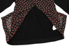 COMME des GARCONS JAPAN. TRICOT. Cherry Printed Black Wool Shirt