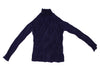 ISSEY MIYAKE JAPAN. FETE  Eggplant Color Reversible Pleated Blouse