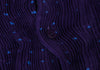 ISSEY MIYAKE JAPAN. FETE  Eggplant Color Reversible Pleated Blouse