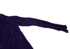 ISSEY MIYAKE JAPAN. FETE  Eggplant Color Reversible Pleated Blouse