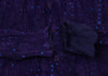 ISSEY MIYAKE JAPAN. FETE  Eggplant Color Reversible Pleated Blouse