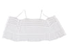 45rpm  45R JAPAN. White Lace Switching Cotton Camisole Top