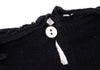 45rpm 45R JAPAN. Navy Front Tuck Sleeveless Shirt Navy