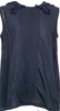 45rpm 45R JAPAN. Navy Front Tuck Sleeveless Shirt Navy