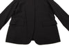 Max Mara BASILE 28 ITALY. Black Wool / Poly Jacket