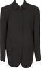 Max Mara BASILE 28 ITALY. Black Wool / Poly Jacket