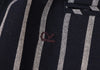 45rpm 45R JAPAN. Navy Striped Tuck Pants