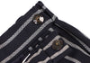 45rpm 45R JAPAN. Navy Striped Tuck Pants