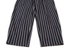 45rpm 45R JAPAN. Navy Striped Tuck Pants