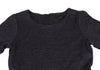 BEAMS JAPAN. Navy Pleated Switching Dress
