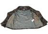 JUNKO SHIMADA JAPAN. Black, Beige Flower Printed Tweed Cropped Jacket