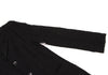 GOMME JAPAN. Black Cotton Nylon Lace Embroidery Jacket