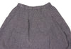 SENSOUNICO  JAPAN. i+m Hem Switching Linen Cotton Nep Skirt