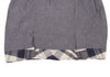 SENSOUNICO  JAPAN. i+m Hem Switching Linen Cotton Nep Skirt