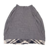 SENSOUNICO  JAPAN. i+m Hem Switching Linen Cotton Nep Skirt