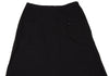 YOHJI YAMAMTO JAPAN. Y's Black Wool Gaba Flare Long Skirt