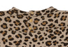 YOSHIE INABA  JAPAN. Mocha Wool Cashmere Leopard Knit Dress
