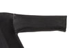 HIROKO KOSHINO Japan. Black Bi-color Rib Knit Sweater