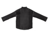 HIROKO KOSHINO Japan. Black Bi-color Rib Knit Sweater
