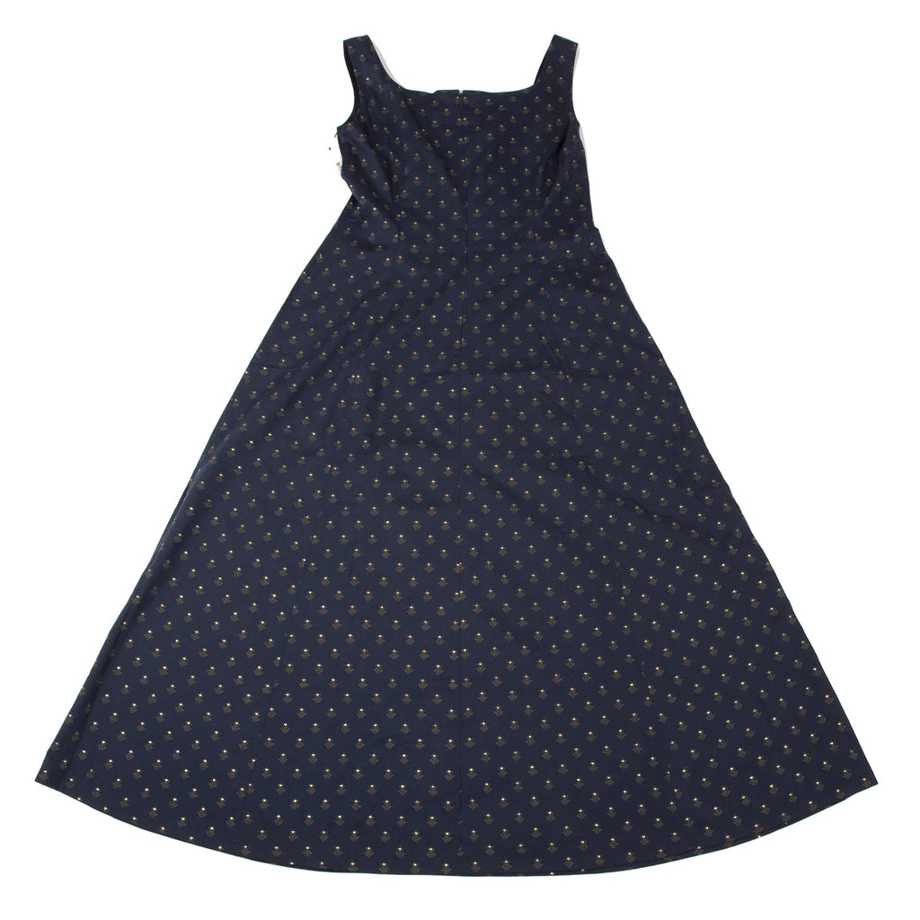 YOSHIE INABA L'EQUIPE JAPAN. NWT (NEW W/TAGS) Blue Printed Sleeveless Dress