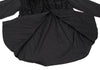 BEAMS BOY JAPAN. Black Cotton String Stand Collar Shirt