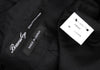 BEAMS BOY JAPAN. Black Cotton String Stand Collar Shirt