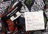 COMME des GARCON JUNYA WATANABE JAPAN. Orange Printed Asymmetry Dress