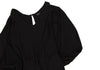 JOSEPH LONDON. Black Rayon Drape Sleeveless Dress