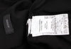 JOSEPH LONDON. Black Rayon Drape Sleeveless Dress