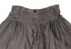 YOHJI YAMAMOTO JAPAN. Y's  100% CUPRA Grey Check Tuck Gather Skirt