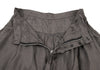 YOHJI YAMAMOTO JAPAN. Y's  100% CUPRA Grey Check Tuck Gather Skirt