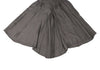 YOHJI YAMAMOTO JAPAN. Y's  100% CUPRA Grey Check Tuck Gather Skirt